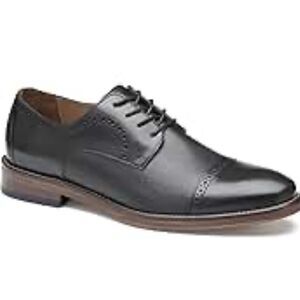 Johnston & Murphy Conard Black Cap Toe Oxford‎ 13M B64
